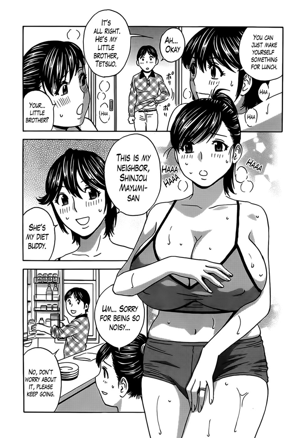 Hentai Manga Comic-Hustle! Danchizuma-Chapter 8-3